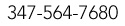 Deanna's Phone Number: 347-564-7680