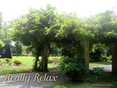 Really Relax in my Poetry Garden